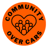 Community Over Cars Logo